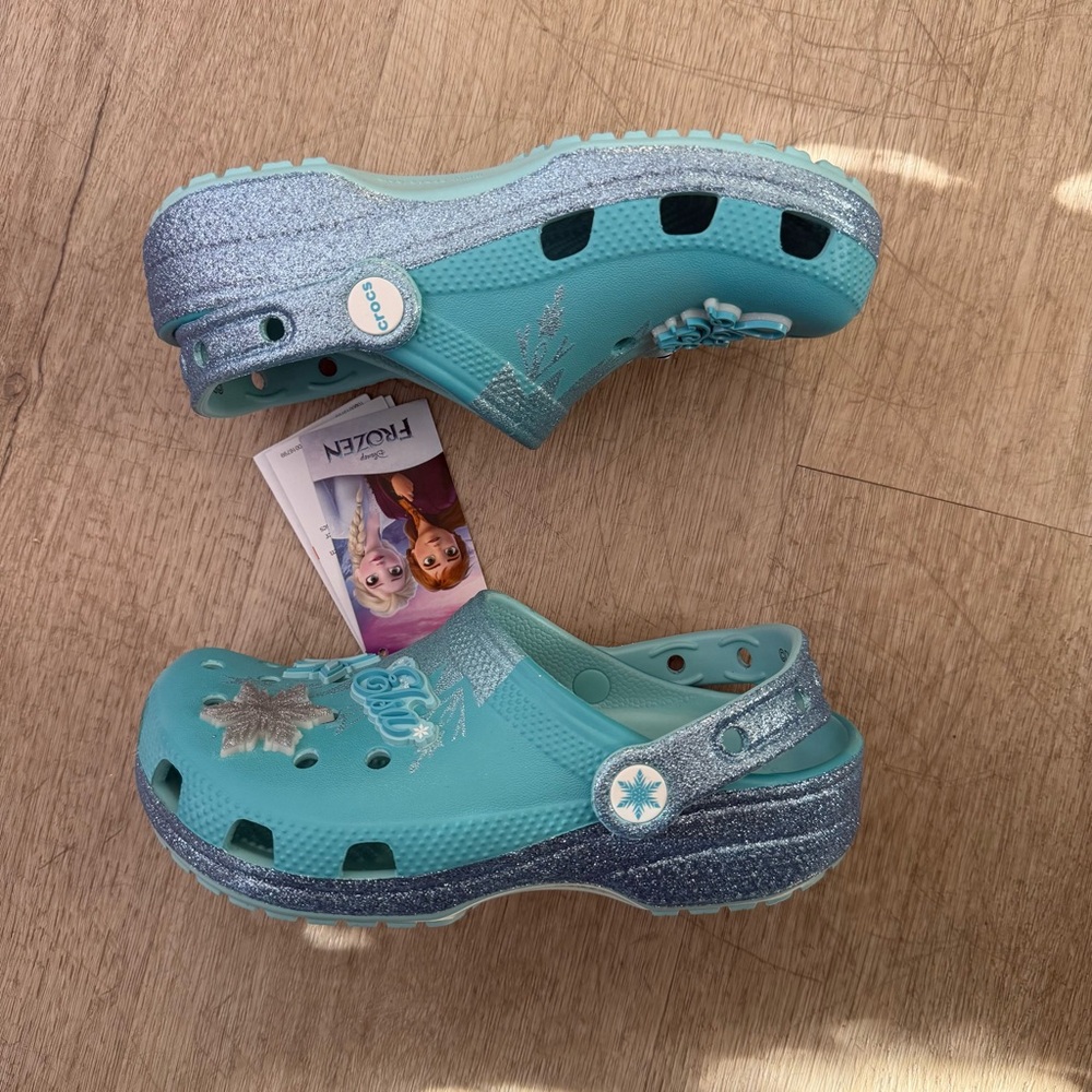Crocs Disney X Classic Clog Kids ‘Frozen’ 210235-90H Size J1, J2& J3 New